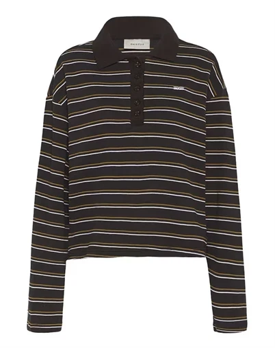 Gestuz - GZPilova Polo - Ganache Striped
